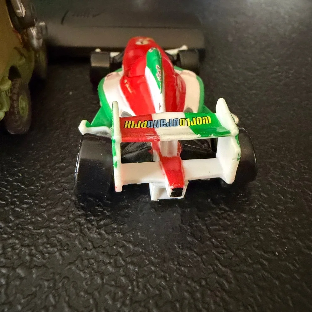 Disney Pixar Cars Diecast Lot Lightning McQueen Sarge Francesco Bernoulli 3pc